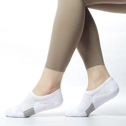 12Pairs Women’ s No Show Socks ,Breathable Anti-Slip Running Socks with Arch Support