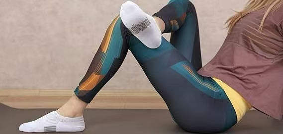 12Pairs Women’ s No Show Socks ,Breathable Anti-Slip Running Socks with Arch Support