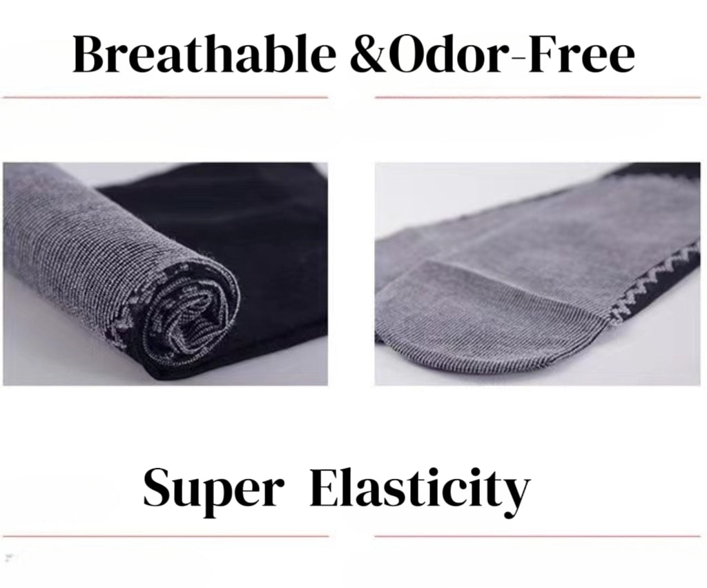 10-Pack Snag-Proof Non-Slip Sheer Socks With Cotton Sole
